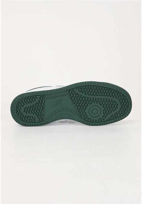 Sneakers bianche e verdi per uomo 480 NEW BALANCE | BB480LNGWHITE-GREEN